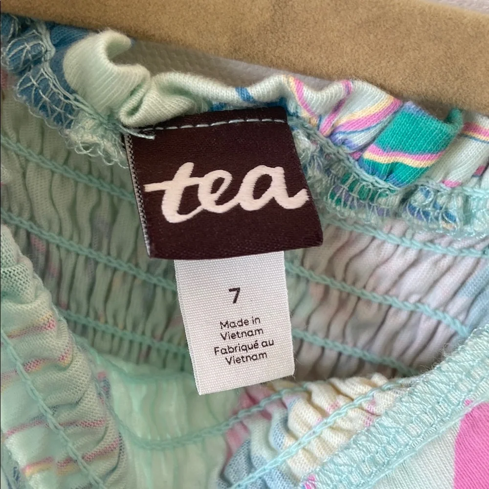 Tea Collection Smocked Floral Romper